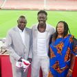 Akor Adams with his parents || Image credit: Pooja