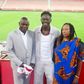 Akor Adams with his parents || Image credit: Pooja