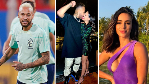 PSG star Neymar sparks dating rumours after kissing ex-girlfriend on 31st birthday