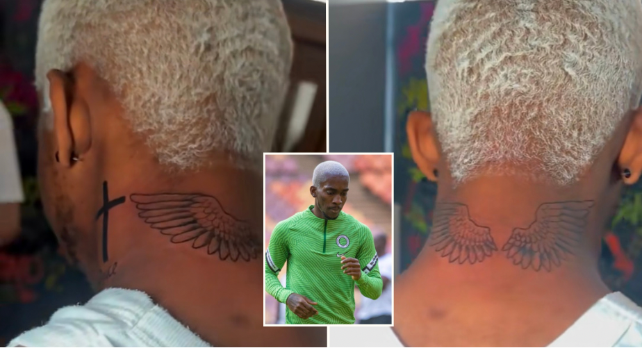 Nigerian singer G.O.E tattoos Wizkid's name on his body | Notjustok