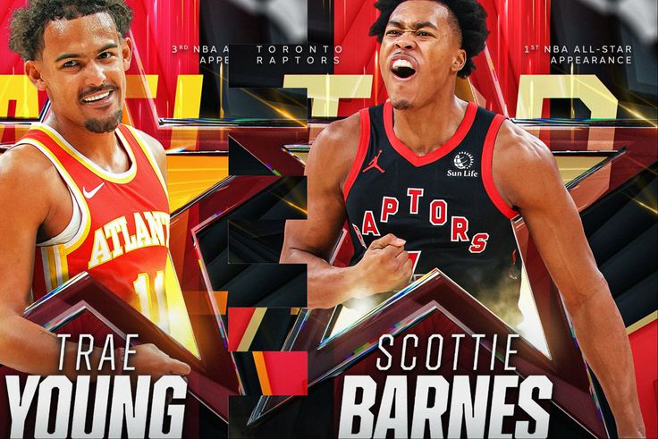 Joel Embiid and New York Knicks forward Julius Randle will be replaced at the NBA All-Star Game by Scottie Barnes and Trae Young.