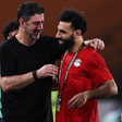 Mohamed Salah and former Egypt boss Rui Vitoria || Image credit: Imago