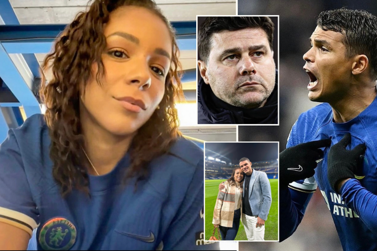 Thiago Silva wife Belle Silva