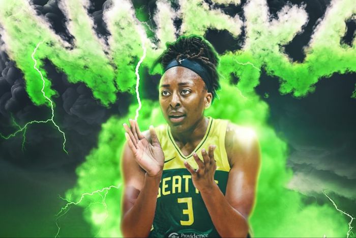 Nigerian-born former WNBA MVP Nneka Ogwumike joins the Seattle Storm from the LA Storm.