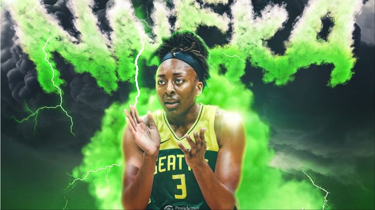 Nigerian-born former WNBA MVP Nneka Ogwumike joins the Seattle Storm from the LA Storm.
