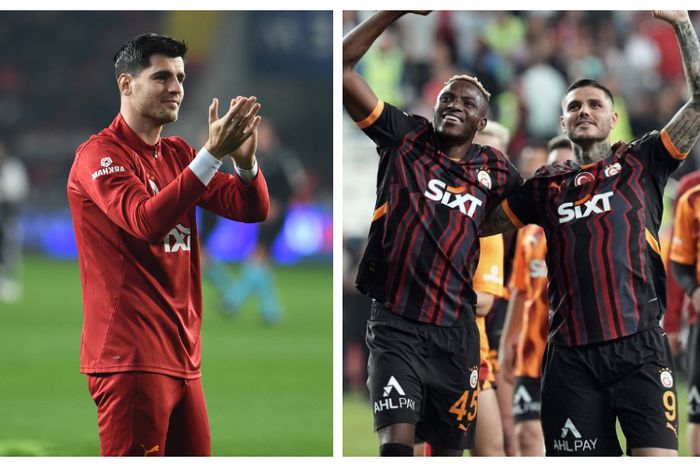 Osimhen, Icardi and Morata’s partnership