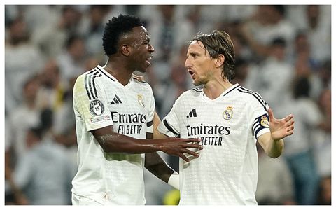 ‘Always agree with Luka Modric’ - Ancelotti backs Real Madrid captain for scolding Vinicius