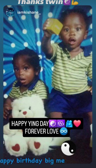 Who is Kishane Thompson’s twin brother, Kishaun?