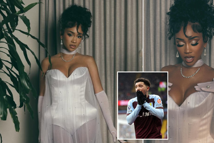 Jadon Sancho Thirsts Over Rapper Girlfriend Saweetie’s Bridal Photos as Fans React