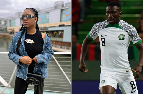 'It is well' - Super Eagles star Peter Etebo's wife speaks out following conclusion of Nigeria presidential elections