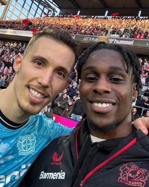 Grimaldo and Frimpong have combined for 33 goals this season for Bayer.