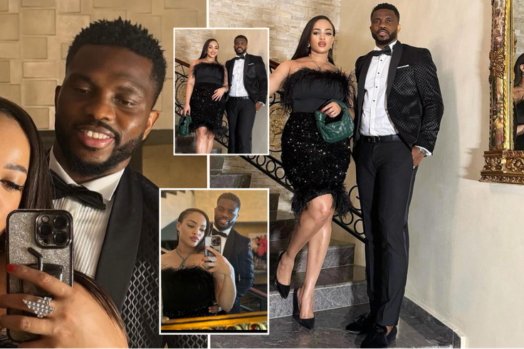 Joseph Yobo and his wife Adaeze melt hearts with majestic style