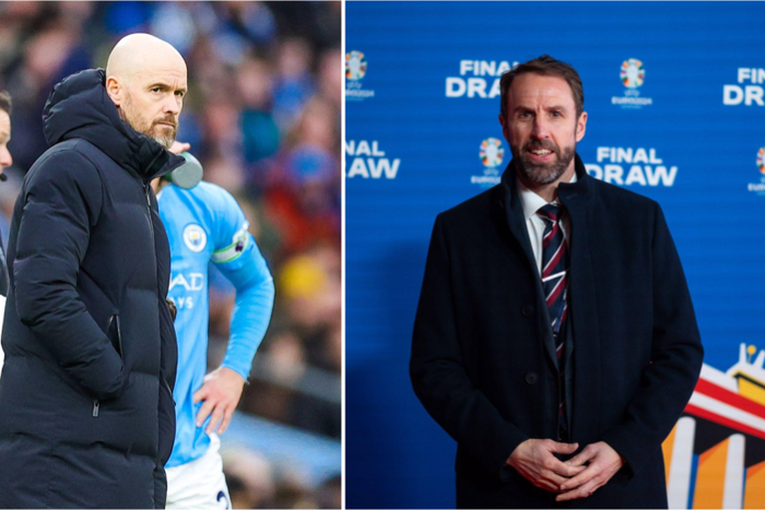 Manchester United reportedly in search of possible replacements for Ten Hag, with Gareth Southgate said to be on the docket || Image credit: Imago