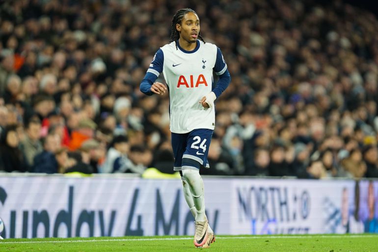 Pulse Sports Kenya. Djed Spence. Spurs. Premier League player of the month. Benni McCarthy. Kenya National Football team. Harambee Stars.