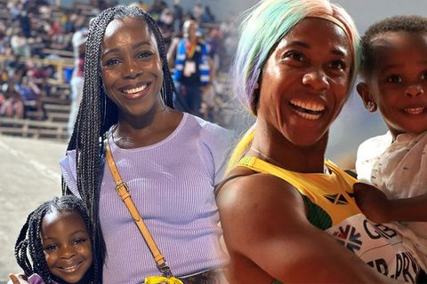 Veronica Campbell-Brown agrees with Shelly-Ann Fraser-Pryce on the unique challenge of motherhood