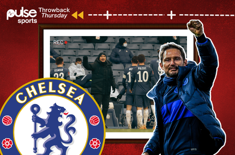 A look back at Frank Lampard’s last game as Chelsea manager