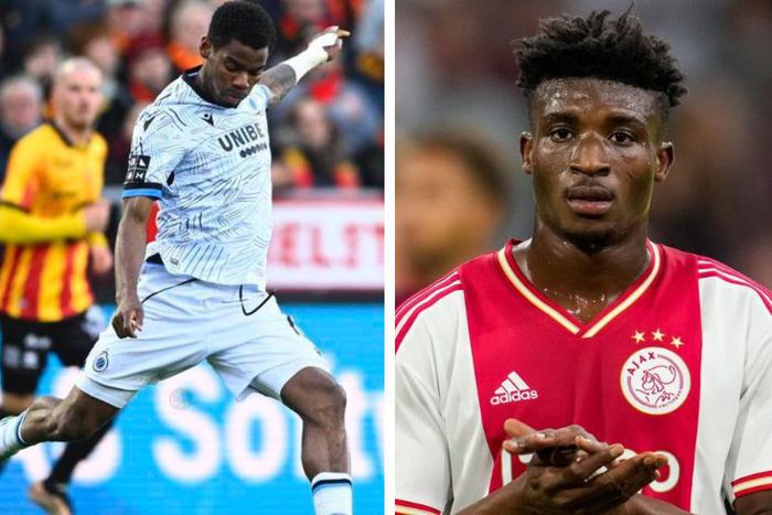 Raphael Onyedika and Mohammed Kudus