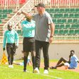 AFC Leopards head coach Patrick Aussems at Nyayo Stadium.
