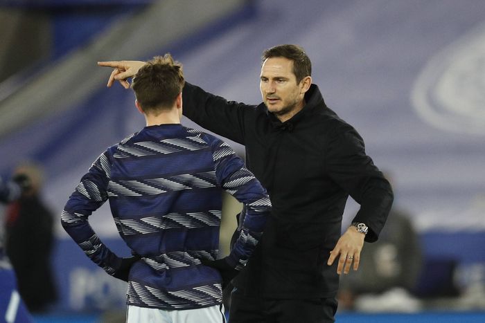 Chelsea's interim boss, Frank Lampard.