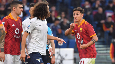 Dybala trolls French player with Argentina World Cup win as Roma win Derby d'Italia