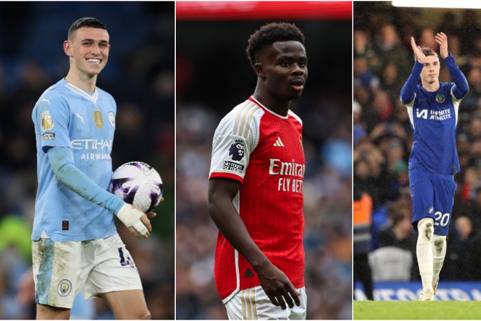 Bukayo Saka vs Phil Foden