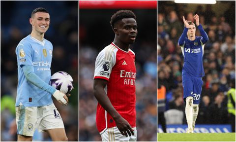 Palmer in, Saka out: Who else made the Premier League Fan Team of the Season?