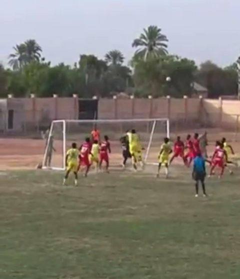 Video: Daylight robbery as Jigawa player recreates ‘Maradona’s hand of God Goal’