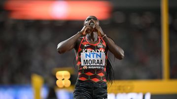 Why Mary Moraa badly wants Canadian Ethan Katzberg's return to Kip Keino Classic