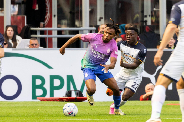 Samuel Chukwueze was brilliant in AC Milan vs Lecce || Image credit: Imago