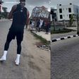 Local fanfare followed as former champion Anthony Joshua resumed his training upon return to Nigeria.