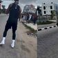 Local fanfare followed as former champion Anthony Joshua resumed his training upon return to Nigeria.