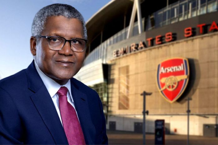 Aliko Dangote wanted to buy Arsenal but opted to wait.