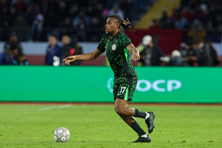 Alex Iwobi in action for Super Eagles || Imago