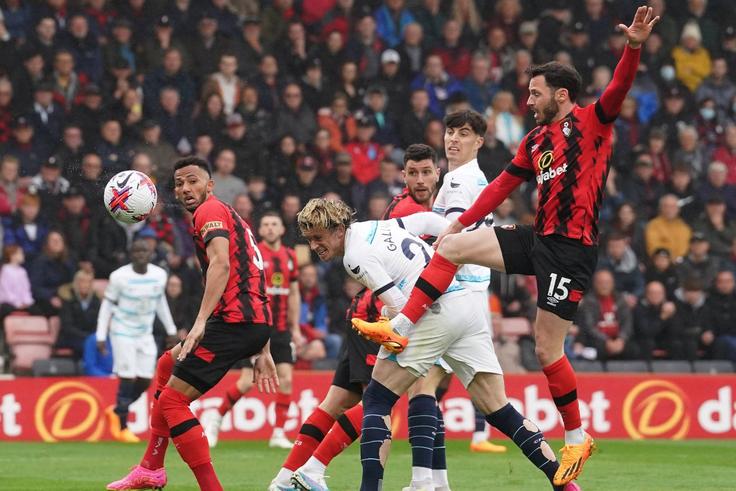 Chelsea's Conor Gallagher in action against Bournemouth.