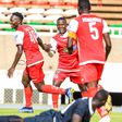 Kenya Police FC players celebrating