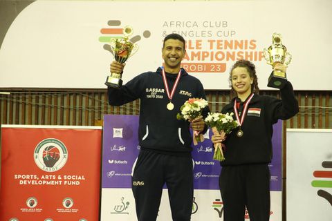 Omar Assar beat Quadri Aruna to retain ITTF Africa Cup