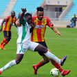 Ernest Wendo during the match Esperance Sportive de Tunis