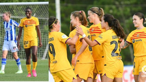 Asisat Oshoala breaks record, continues Pichichi chase with goal as Barcelona thrash Real Sociedad