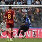Romelu Lukaku was on target as AS Roma suffered another defeat in Serie A