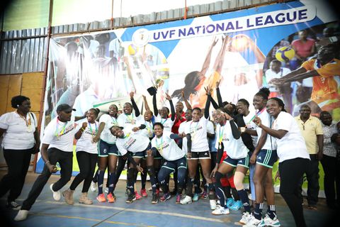 KCCA end 17 year wait as they cruise past Sport-S to win the National Volleyball League title