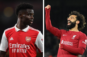 Salah beats Saka to Premier League Team of the Year