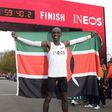 Eliud Kipchoge after running at the INEOS 1:59 Challenge.