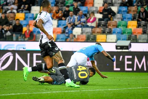 Maduka Okoye against compatriot Victor Osimhen.