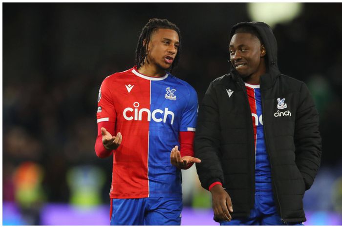 Eagles playmakers Michael Olise and Eberechi Eze.