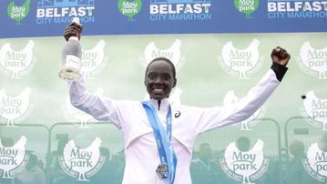 Kenyans dominate Belfast City Marathon with record-breaking performances