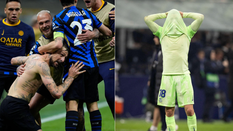 Resolute Inter dump Barcelona out of Champions League in seven-goal thriller