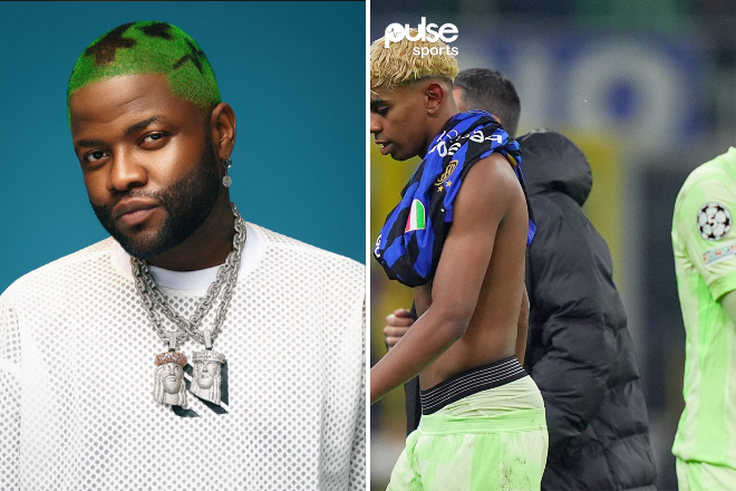 Barcelona fans blame Skales for Inter loss | Imago, Bella Naija