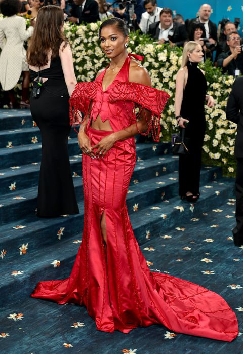 Gabby Thomas at the 2025 Met Gala