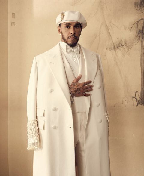 Lewis Hamilton co-chaired the 2025 Met Gala