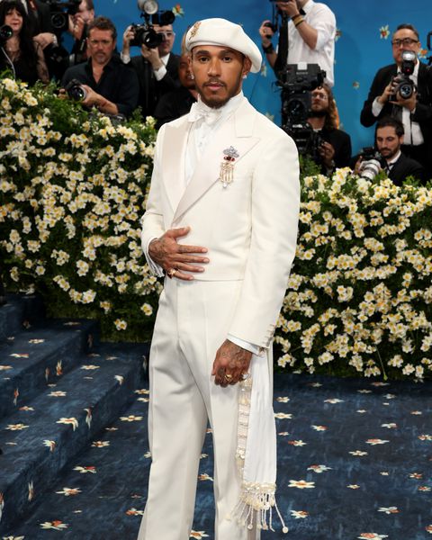 Lewis Hamilton co-chaired the 2025 Met Gala